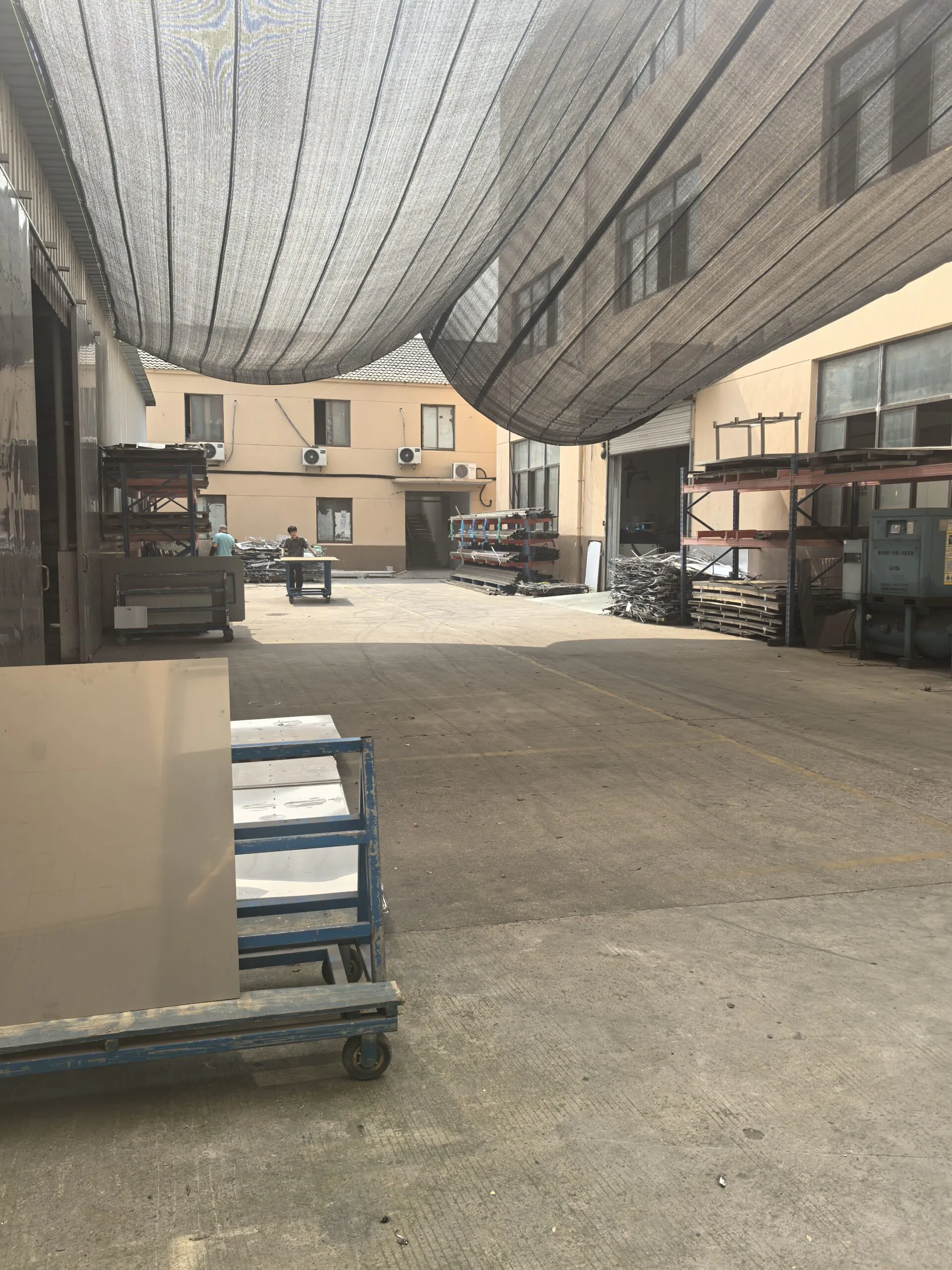 Packaging area